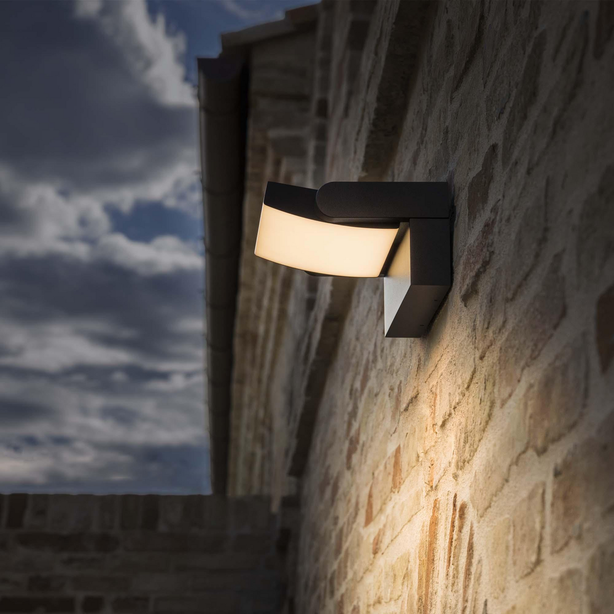 Aplică de exterior Ideal Lux Swipe Sensor, antracit, 287713