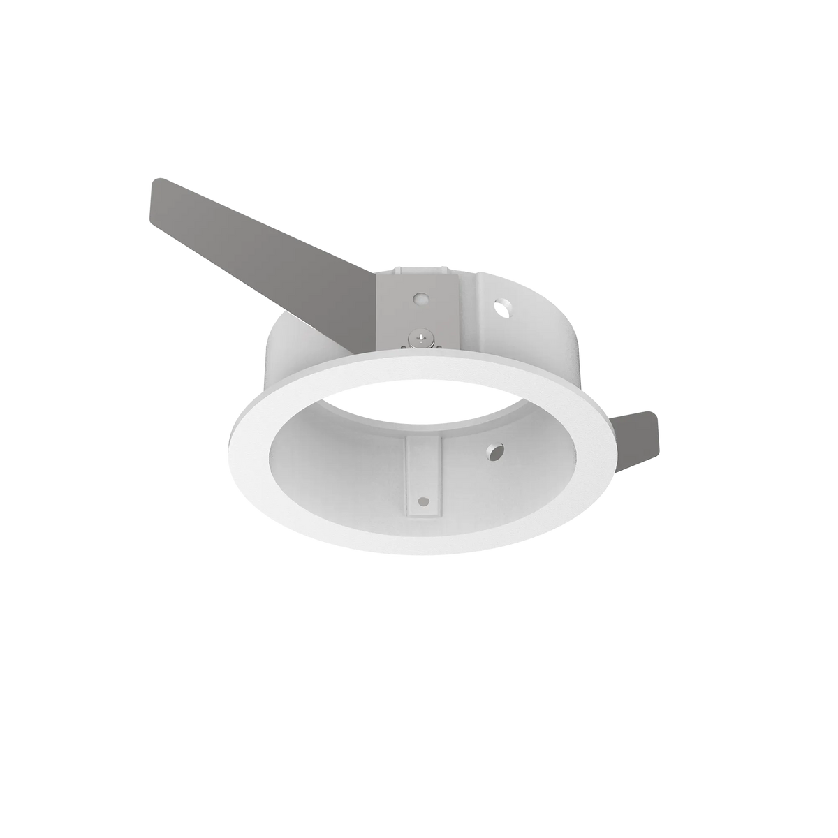 Ramă pentru spot încastrat Ideal Lux Bento Frame Round Single, alb, 287898