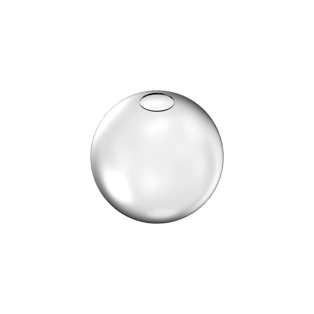 Abajur din sticlă Ideal Lux Mapa Mini Vetro D20, satinat, 289939