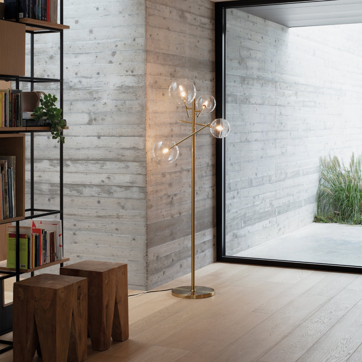 Lampadar Ideal Lux Equinoxe PT4, crom, 290959