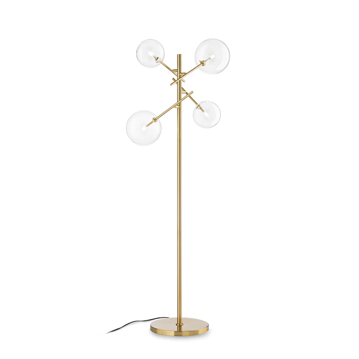 Lampadar Ideal Lux Equinoxe PT4, alamă, 290966