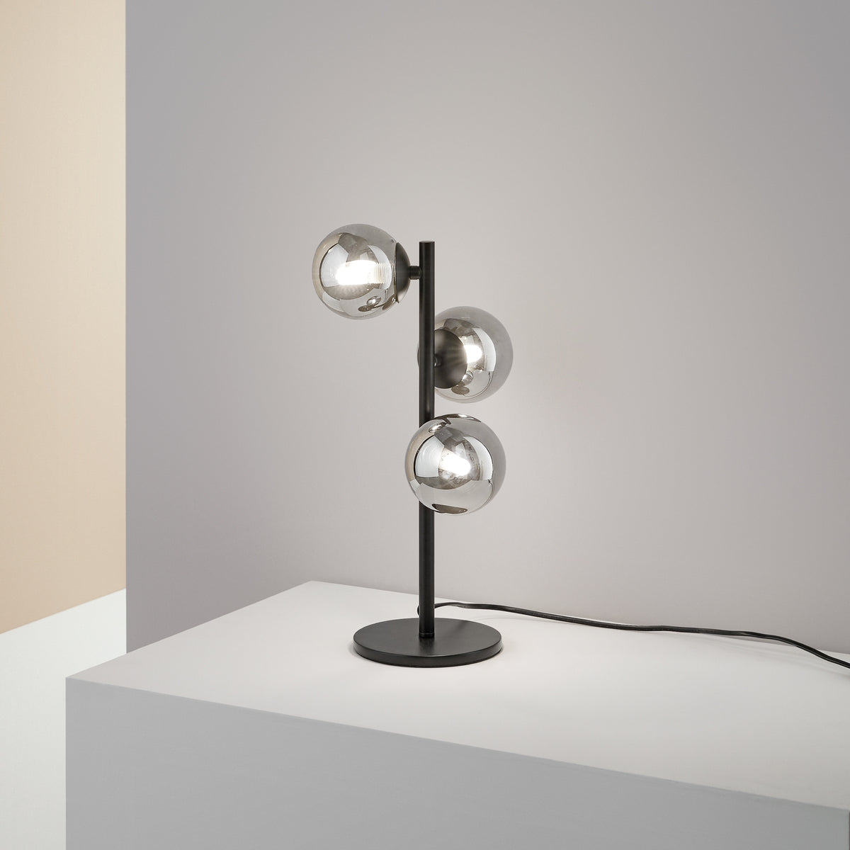 Veioză Ideal Lux Perlage TL3, alb, 292472