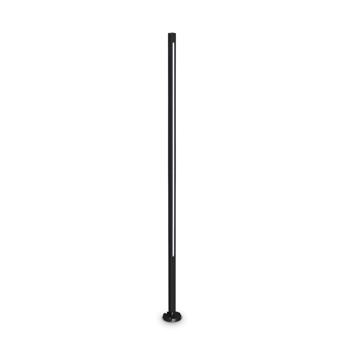 Lampă de exterior Ideal Lux Jedi, negru, H160 cm, 293202