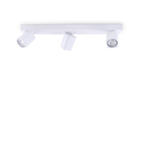 Plafonieră Ideal Lux Rudy PL3 Square, alb, 294810