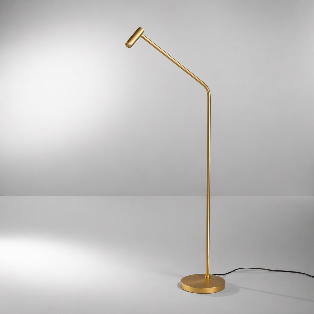 Lampadar Ideal Lux Easy, alamă, 295503