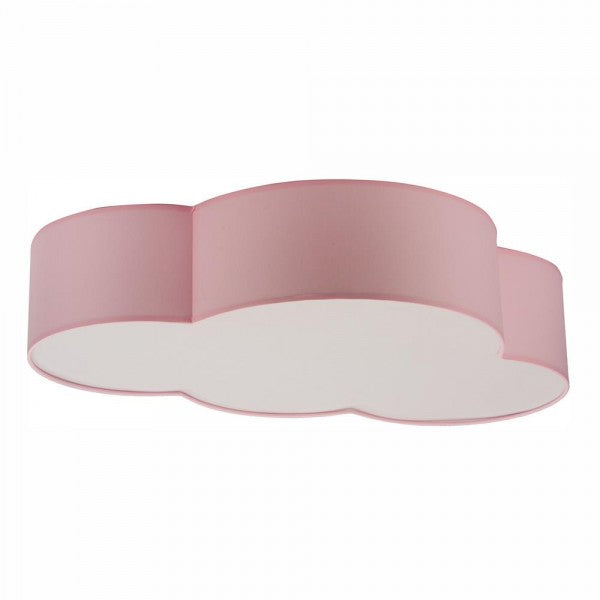 Plafonieră TK Lighting Cloud 4, roz, 6072