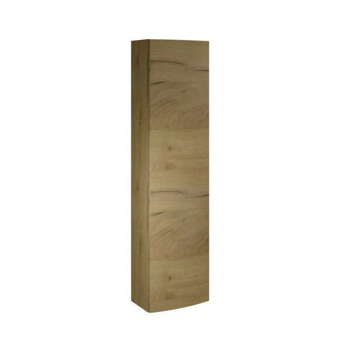 Dulap baie suspendat, Savini Due Armonia 2213/F40, 1 usa, stejar auriu, 33 x 16 x 140 cm