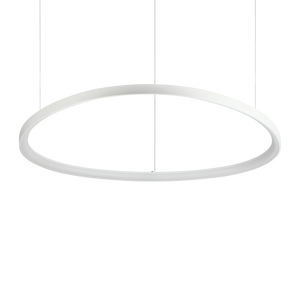 Lustră Ideal Lux Gemini ON-OFF 3000K, alb, Ø105 cm, 303895