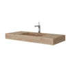 Lavoar suspendat Savini Due Idea 2621/26, stejar, rectangular, 100 cm