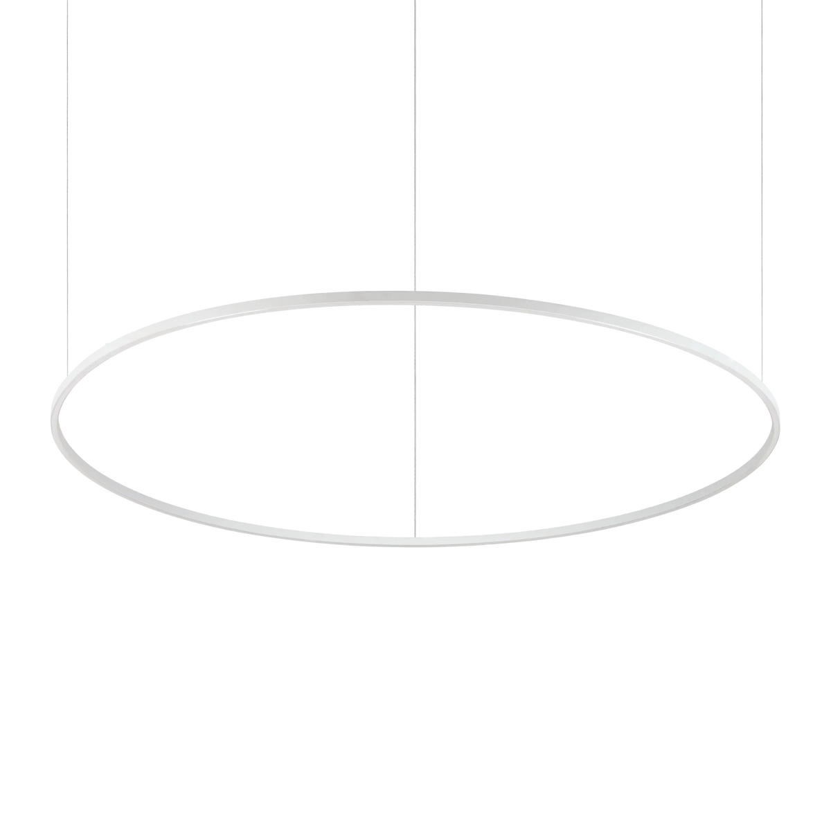 Lustră Ideal Lux Oracle Slim Round 3000K DALI, alb, Ø150 cm, 304465
