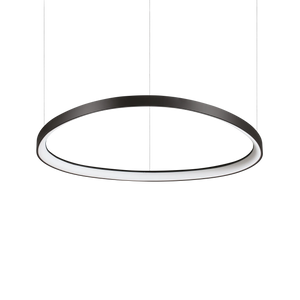 Lustră Ideal Lux Gemini DALI/PUSH 3000K, negru, Ø81 cm, 304724