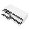 Masca baie pentru lavoar, Savini Due Terra 120, cu sertare, alb mat, montaj suspendat, 120.4 x 45.5 x 41.6 cm