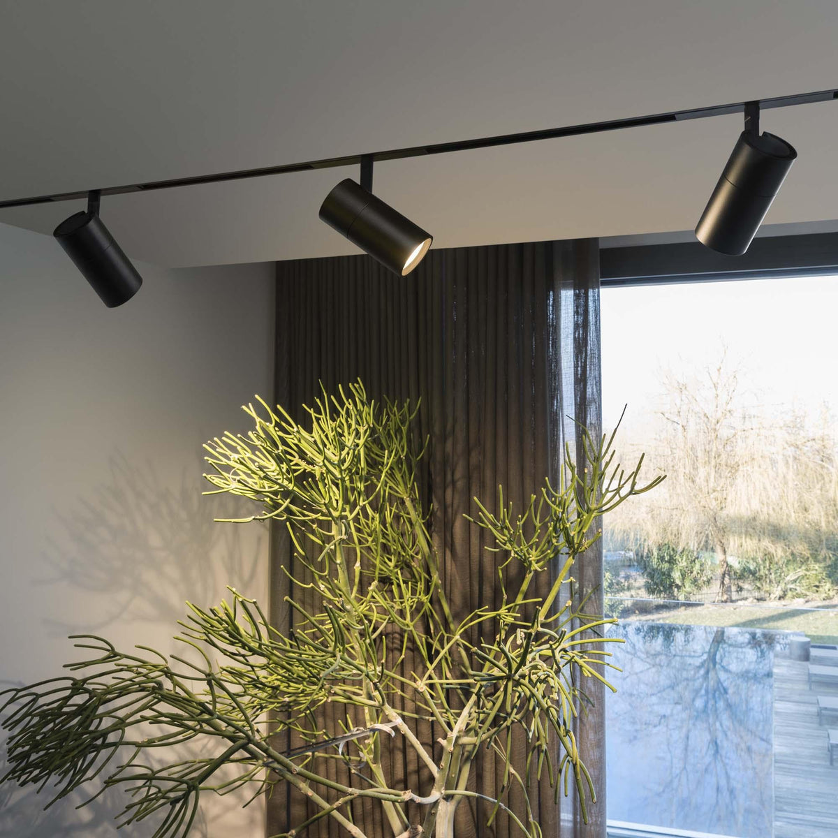 Spot pe șină Ideal Lux Ego Track Single 19W 3000K ON-OFF, negru, 305608