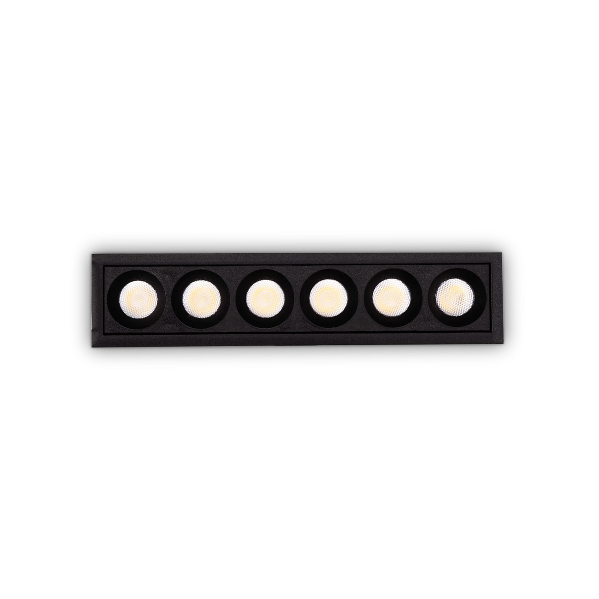 Spot încastrat Ideal Lux Lika Slim 10W 3000K, negru, 305813