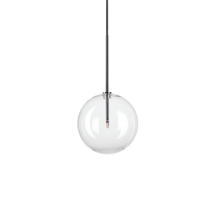 Pendul Ideal Lux Equinoxe SP1, crom, Ø20 cm, 306544