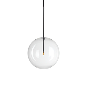 Pendul Ideal Lux Equinoxe SP1, crom, Ø25 cm, 306551