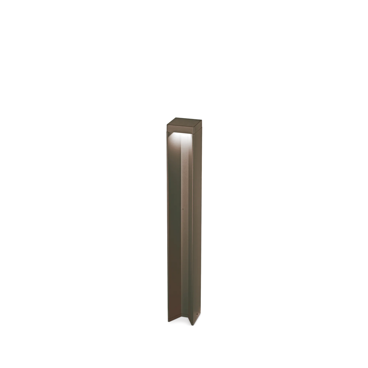 Lampă de exterior Ideal Lux Kurt 3000K, cafea, 306858