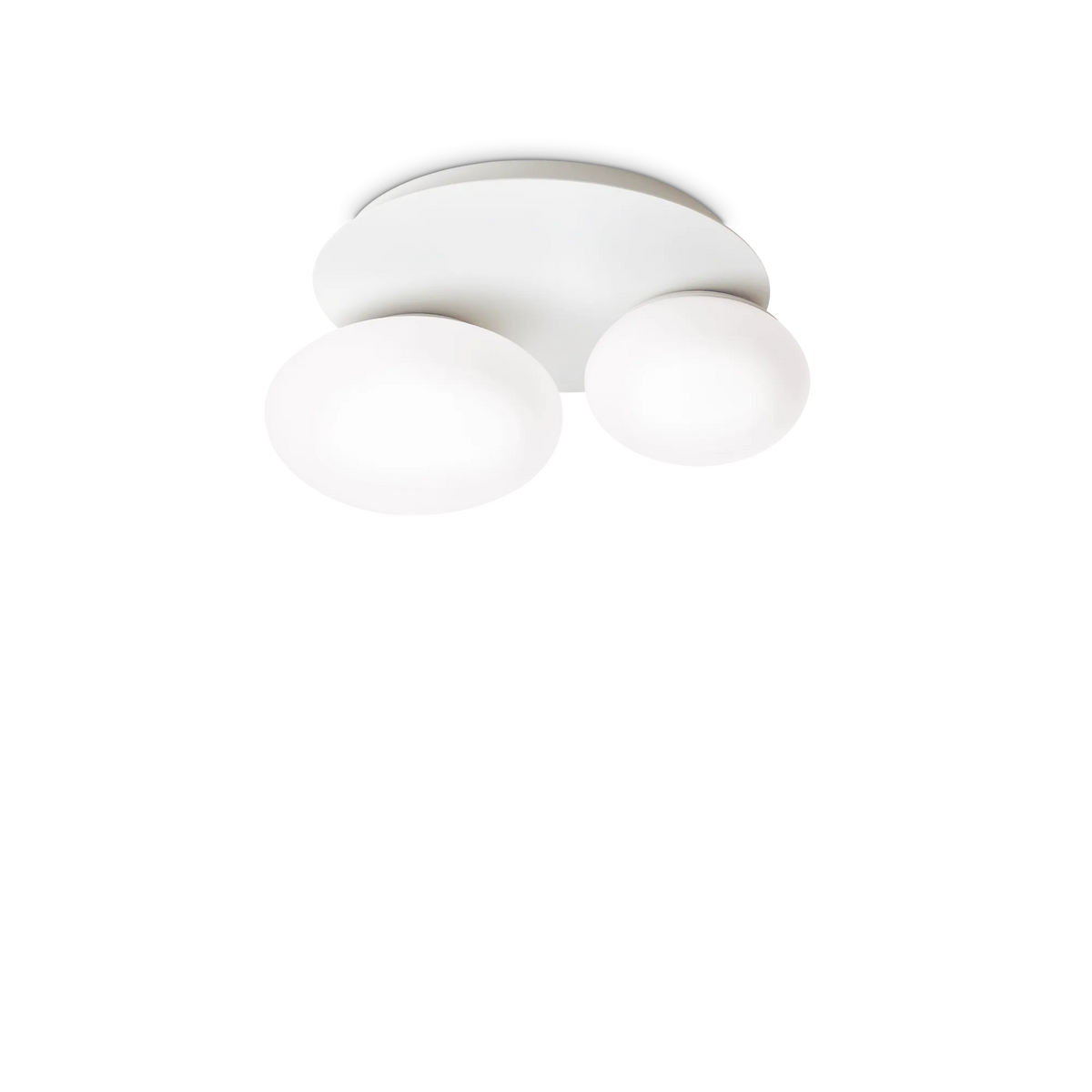 Plafonieră Ideal Lux Ninfea PL2, alb, 306957