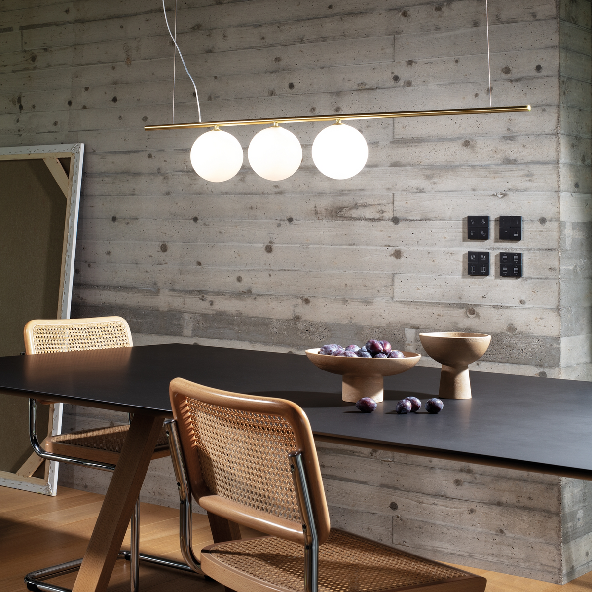 Lustră Ideal Lux Perline SP2, negru, 306995