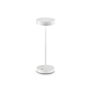 Lampă de masă de exterior Ideal Lux Toffee, alb, 311715