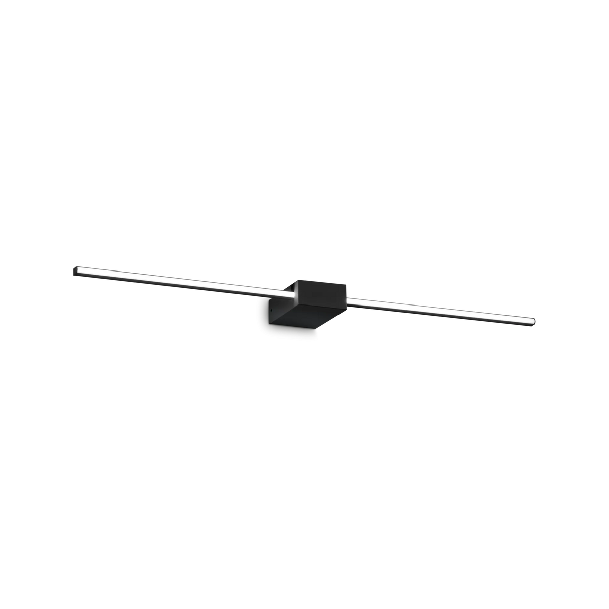 Aplică Ideal Lux Theo, negru, Ø75 cm, 311760