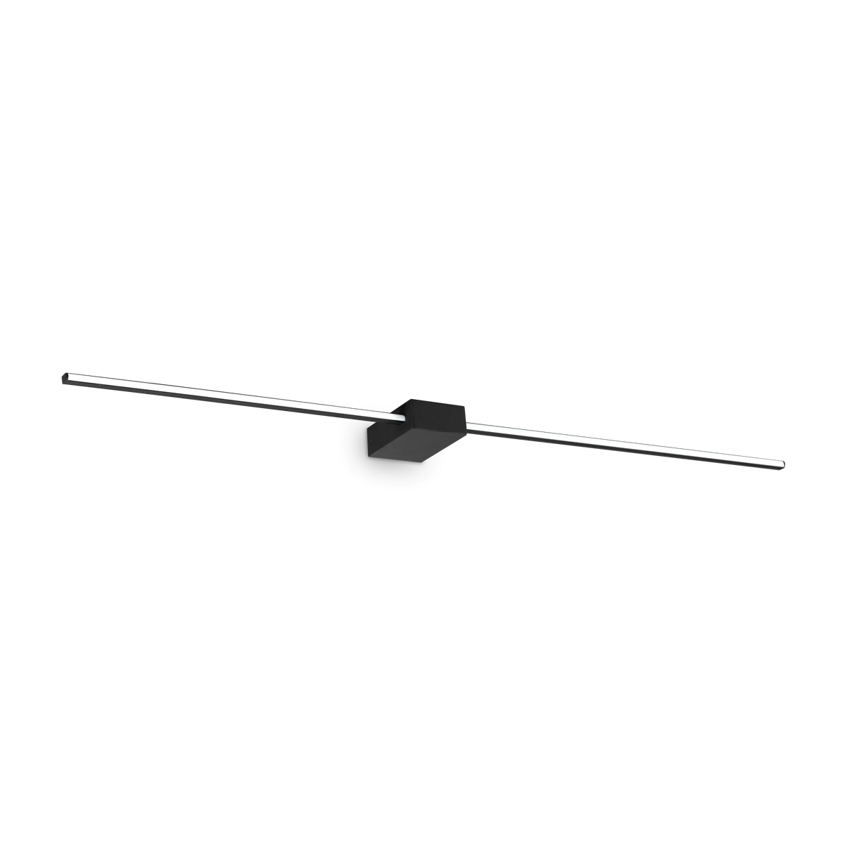 Aplică Ideal Lux Theo, negru, Ø115 cm, 311784