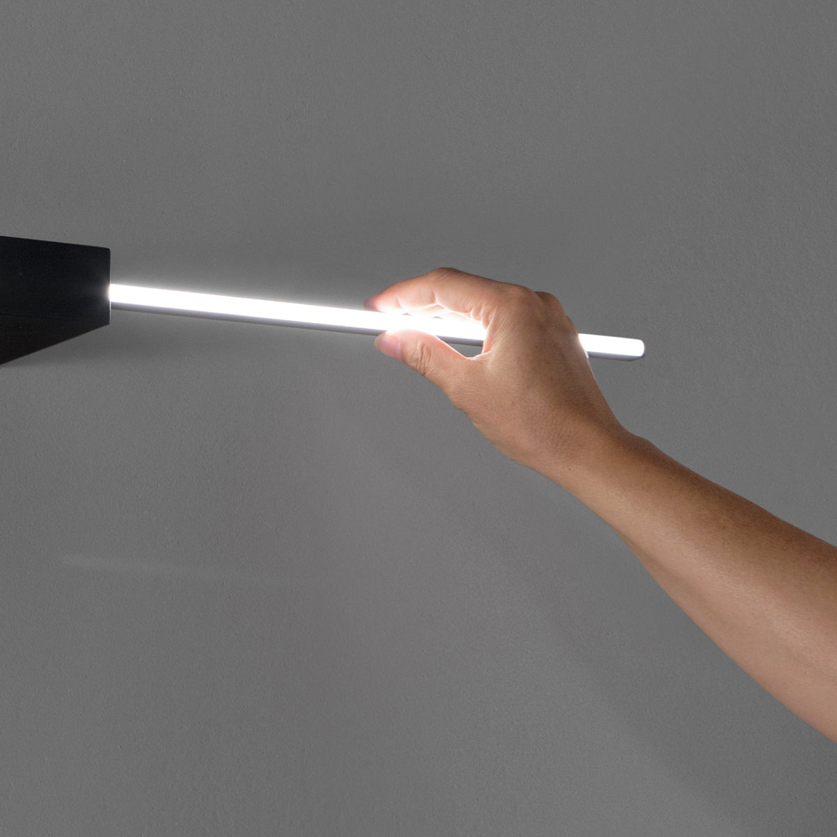 Aplică Ideal Lux Theo, negru, Ø115 cm, 311784