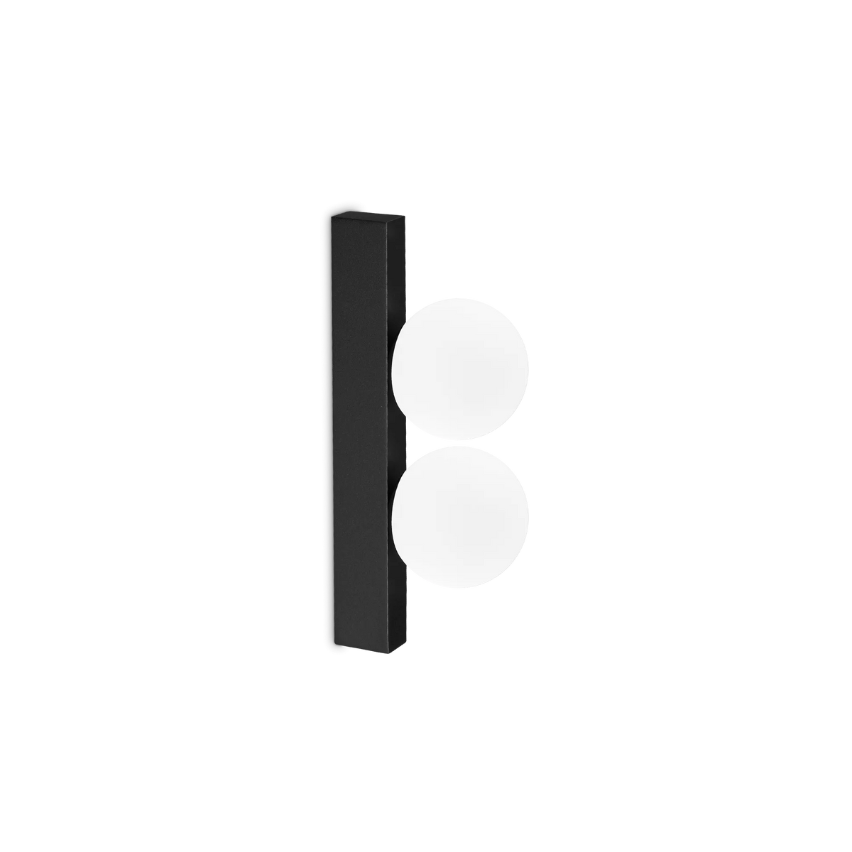 Aplică Ideal Lux Ping Pong AP2, negru, 313252