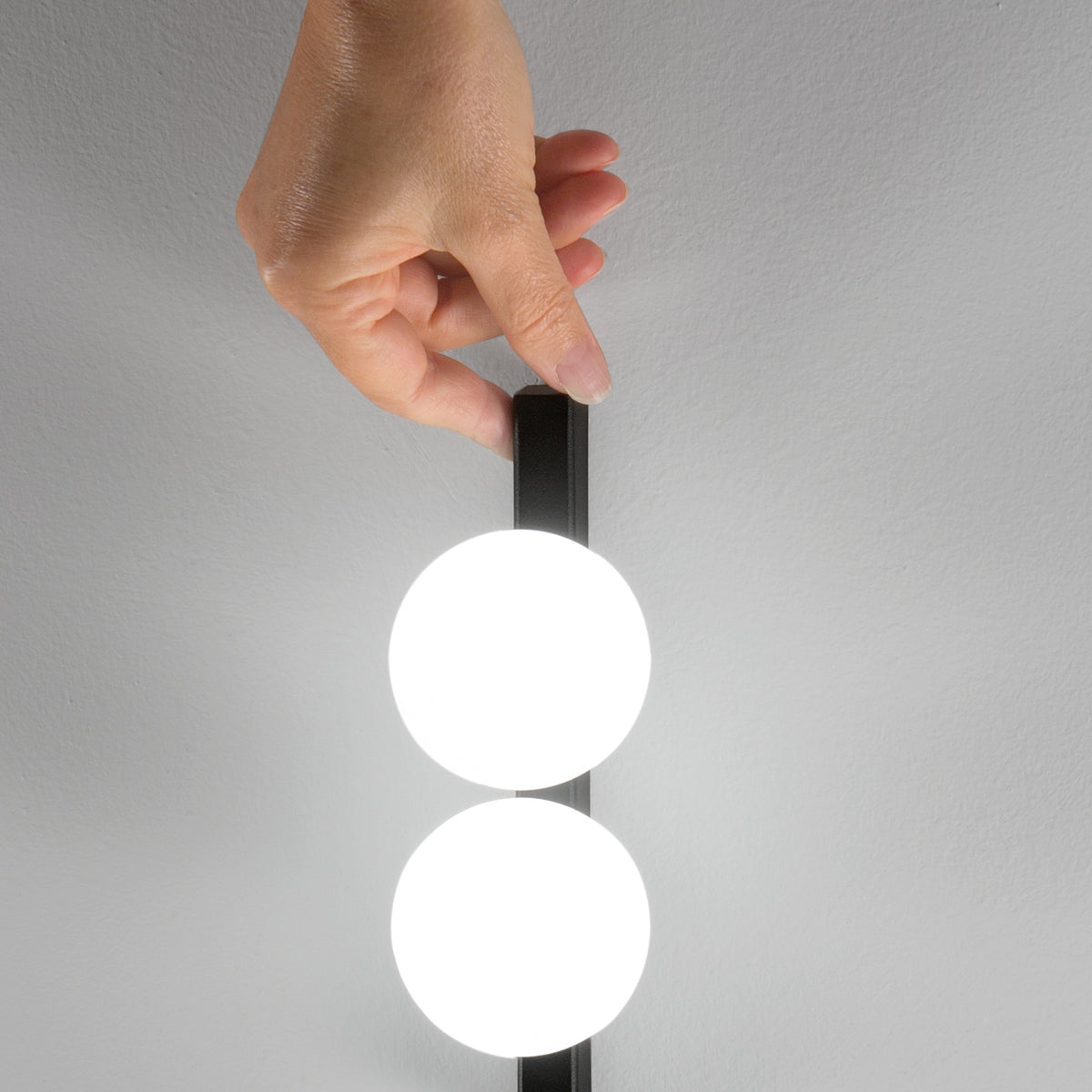 Veioză Ideal Lux Ping Pong TL2, negru, 313320