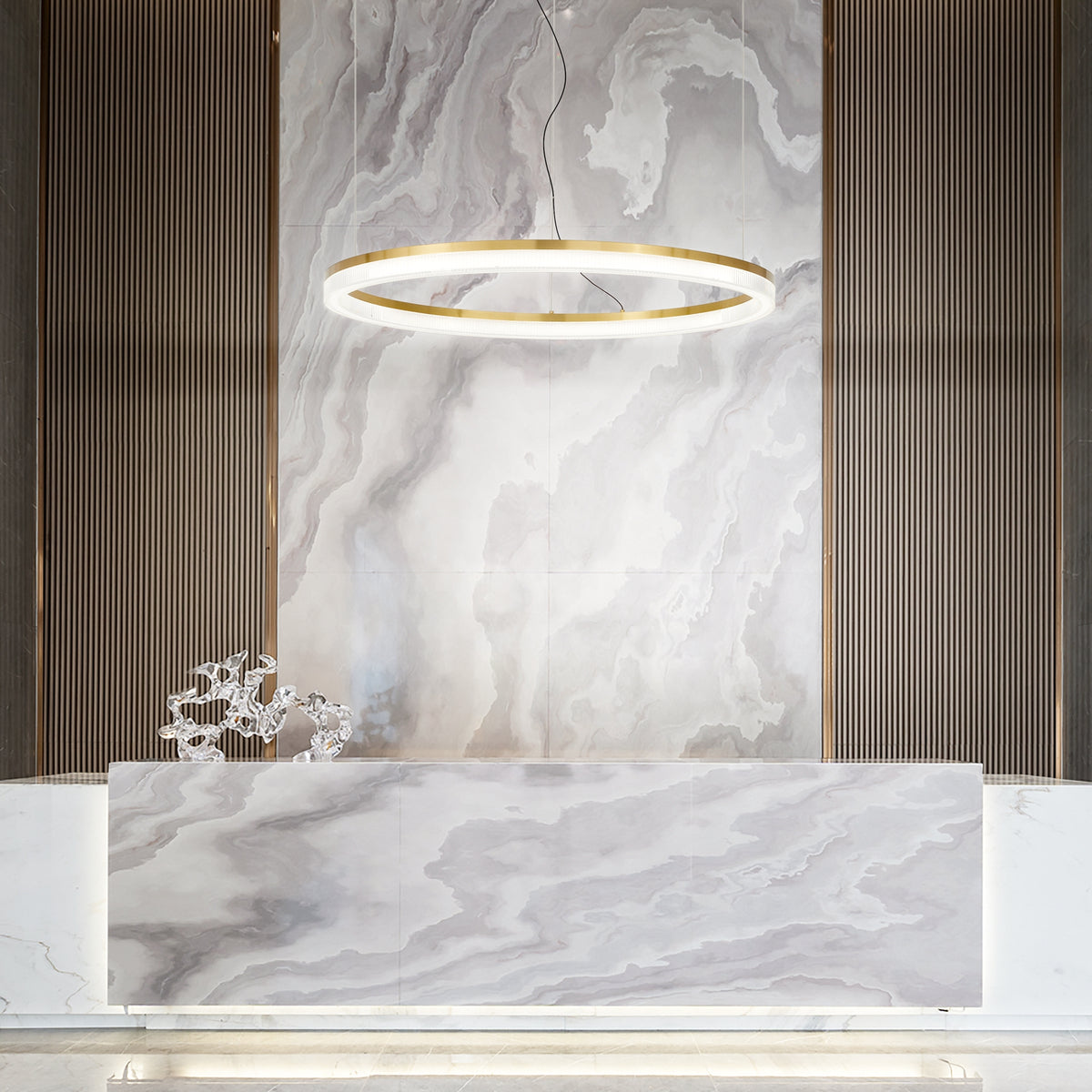 Lustră Ideal Lux Lustra Crown, Ø80 cm, 314921