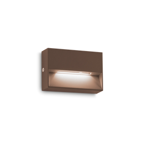 Aplică de exterior Ideal Lux Dedra Small, cafea, 316895