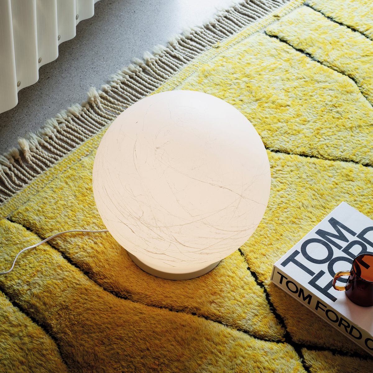 Lampadar Ideal Lux Carta PT1, Ø40 cm, 317144