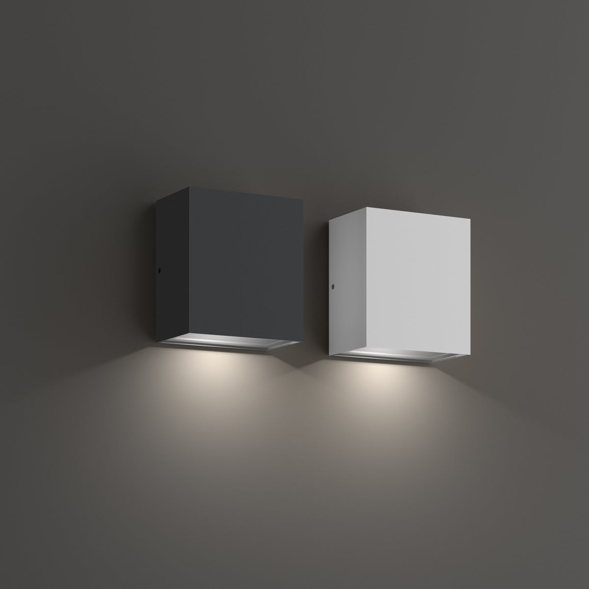 Aplică de exterior Ideal Lux Argo AP1 4000K, antracit, 317571