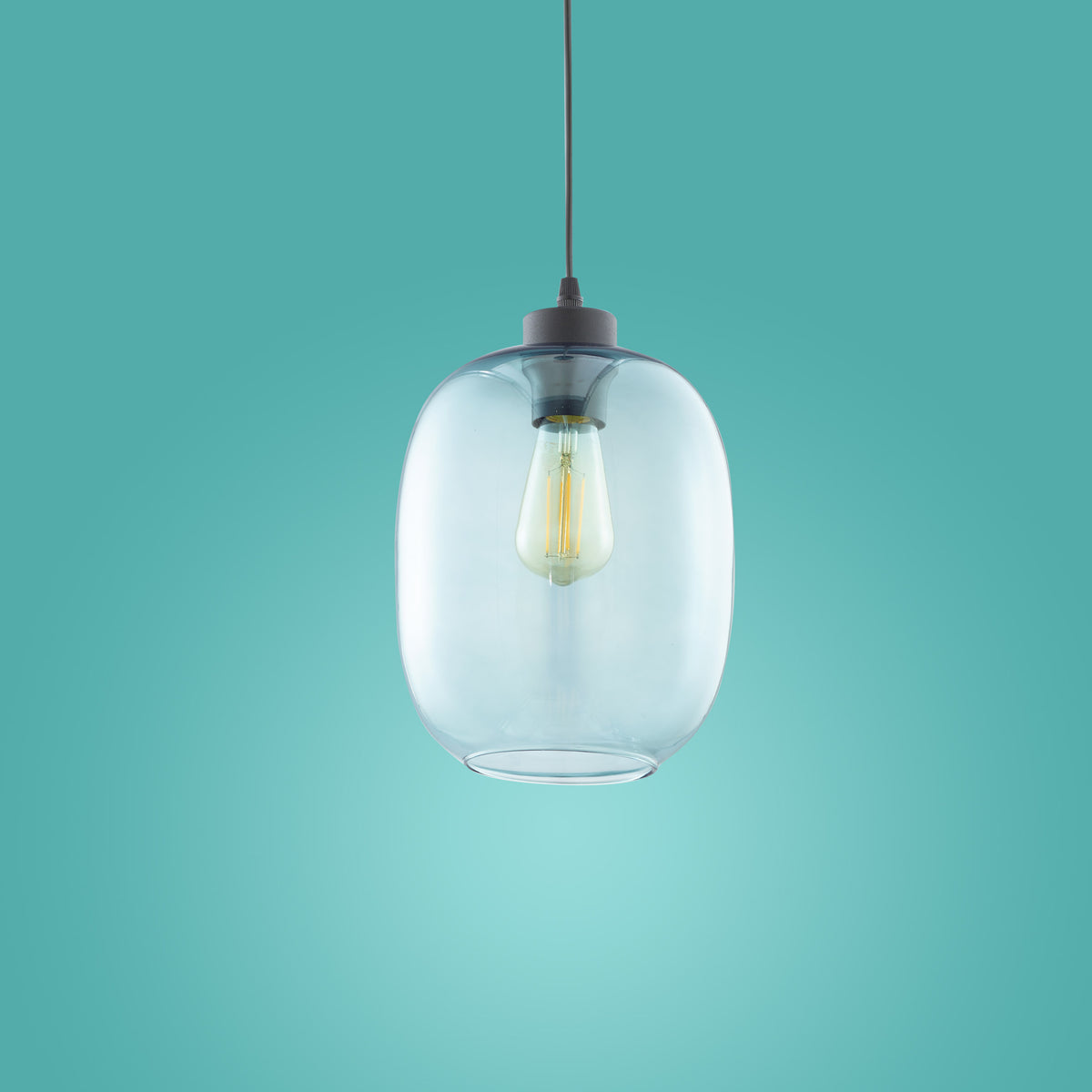 Pendul TK Lighting Elio 1, albastru, 3182