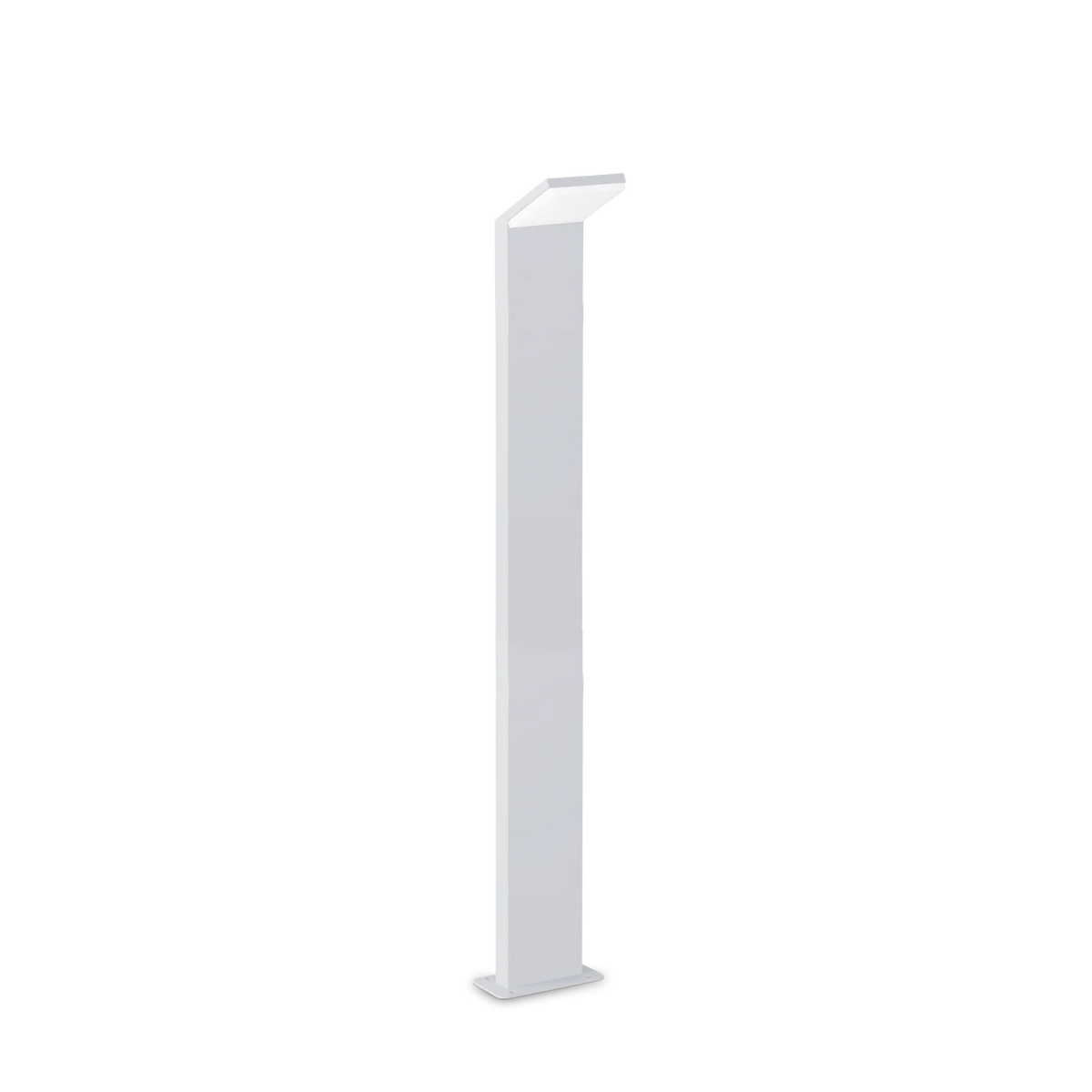 Stâlp de iluminat exterior Ideal Lux Style 3000K, alb, H100 cm, 318707