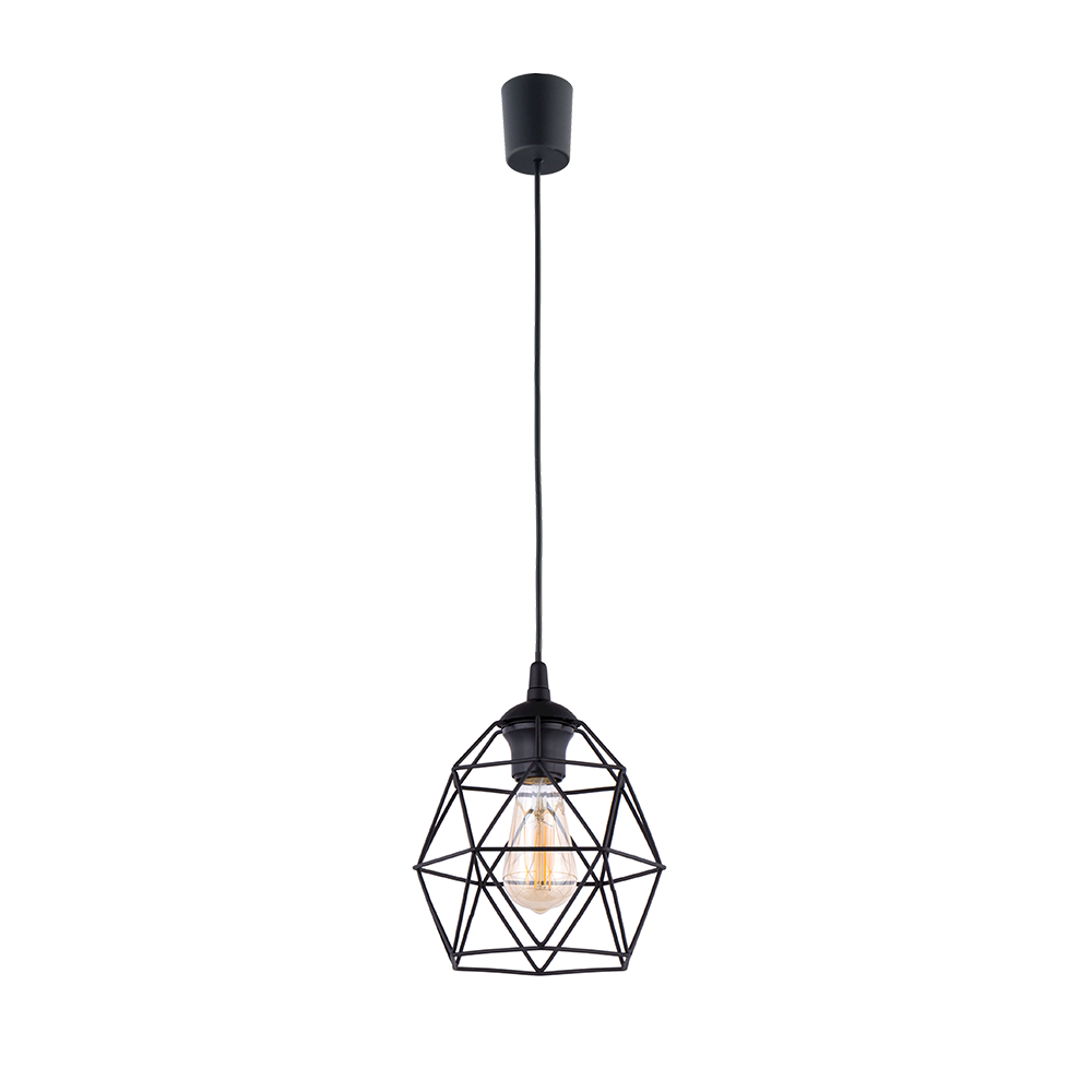 Pendul TK Lighting Galaxy 1 Mică, negru, 3190