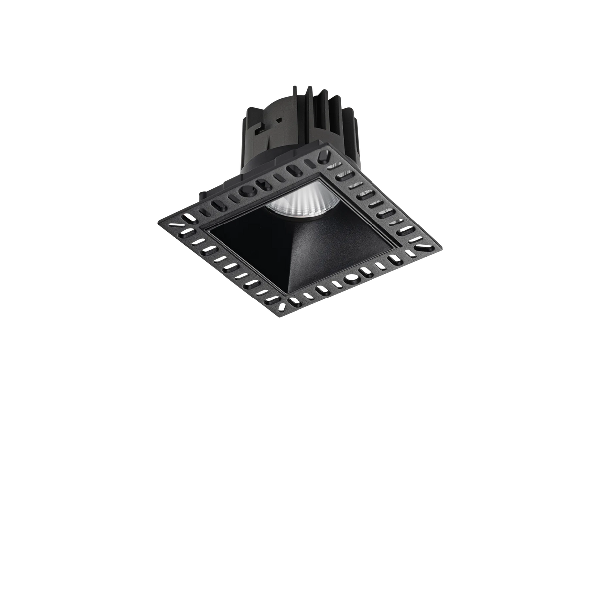 Spot încastrat Ideal Lux Game Trimless Square 11W 3000K, negru, 319674