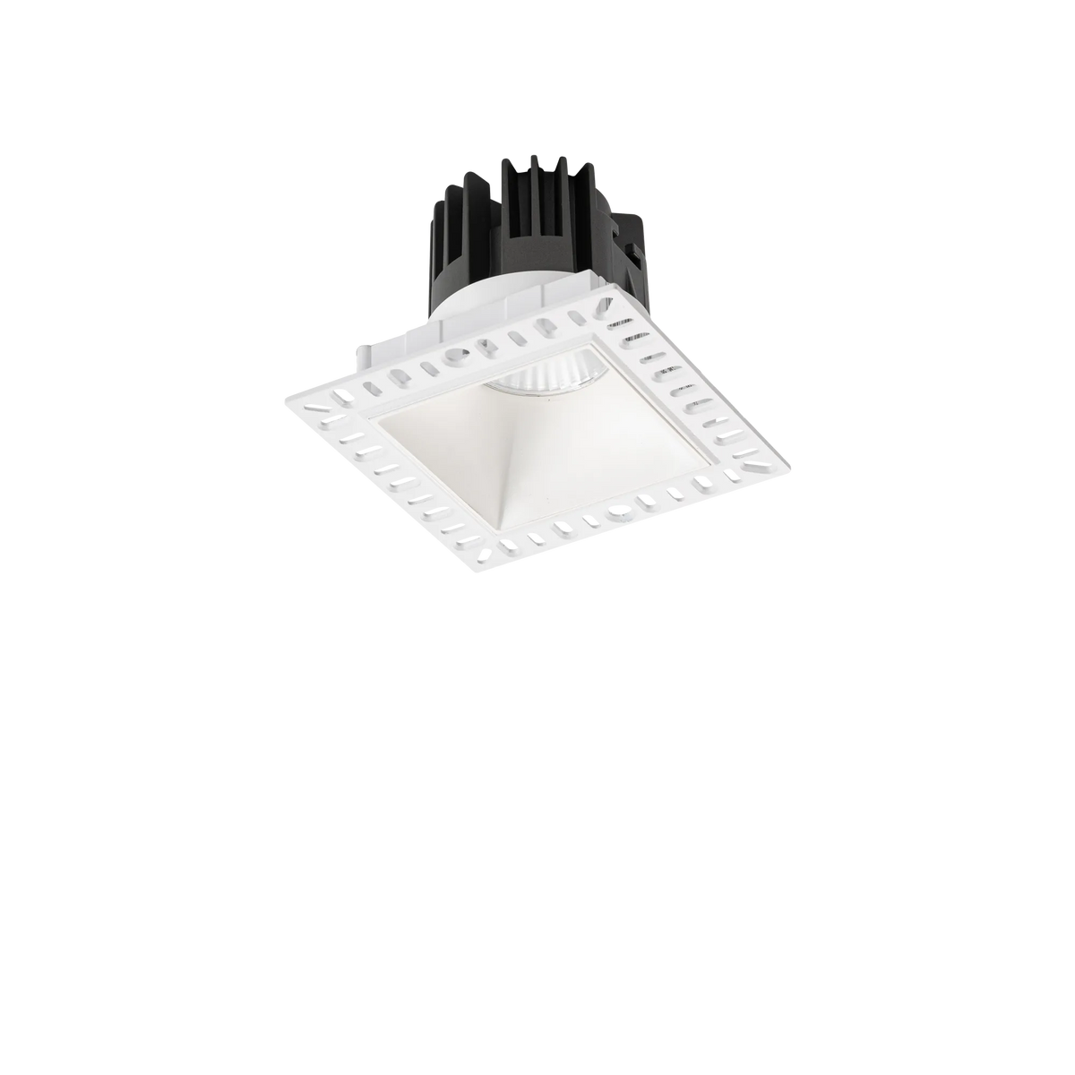 Spot încastrat Ideal Lux Game Trimless Square 11W 3000K, alb, 319681
