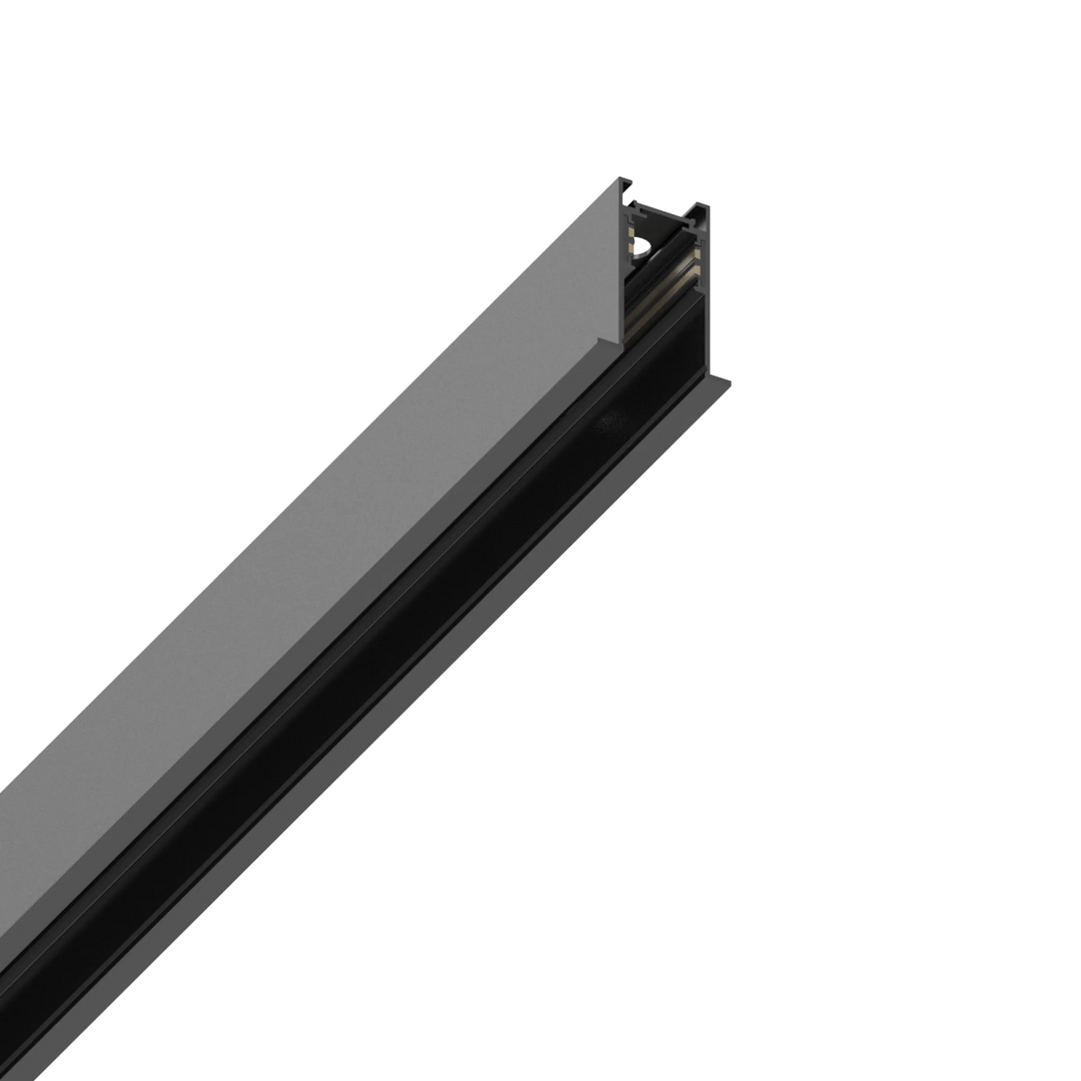 Profil Ideal Lux Ego Profile Recessed Trim 1000 mm, negru, 320434