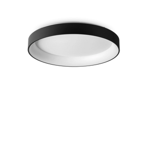 Plafonieră Ideal Lux Ziggy, negru, Ø80 cm, 321615