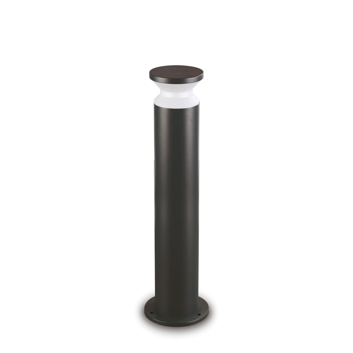 Stâlp de iluminat exterior Ideal Lux Torre PT1, negru, H80 cm, 321639