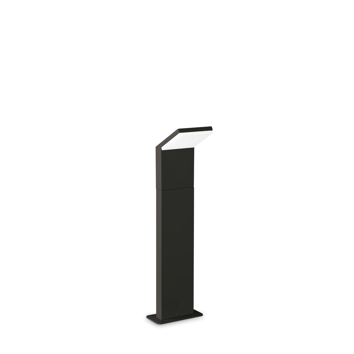 Stâlp de iluminat exterior Ideal Lux Style 3000K, negru, H50 cm, 322537