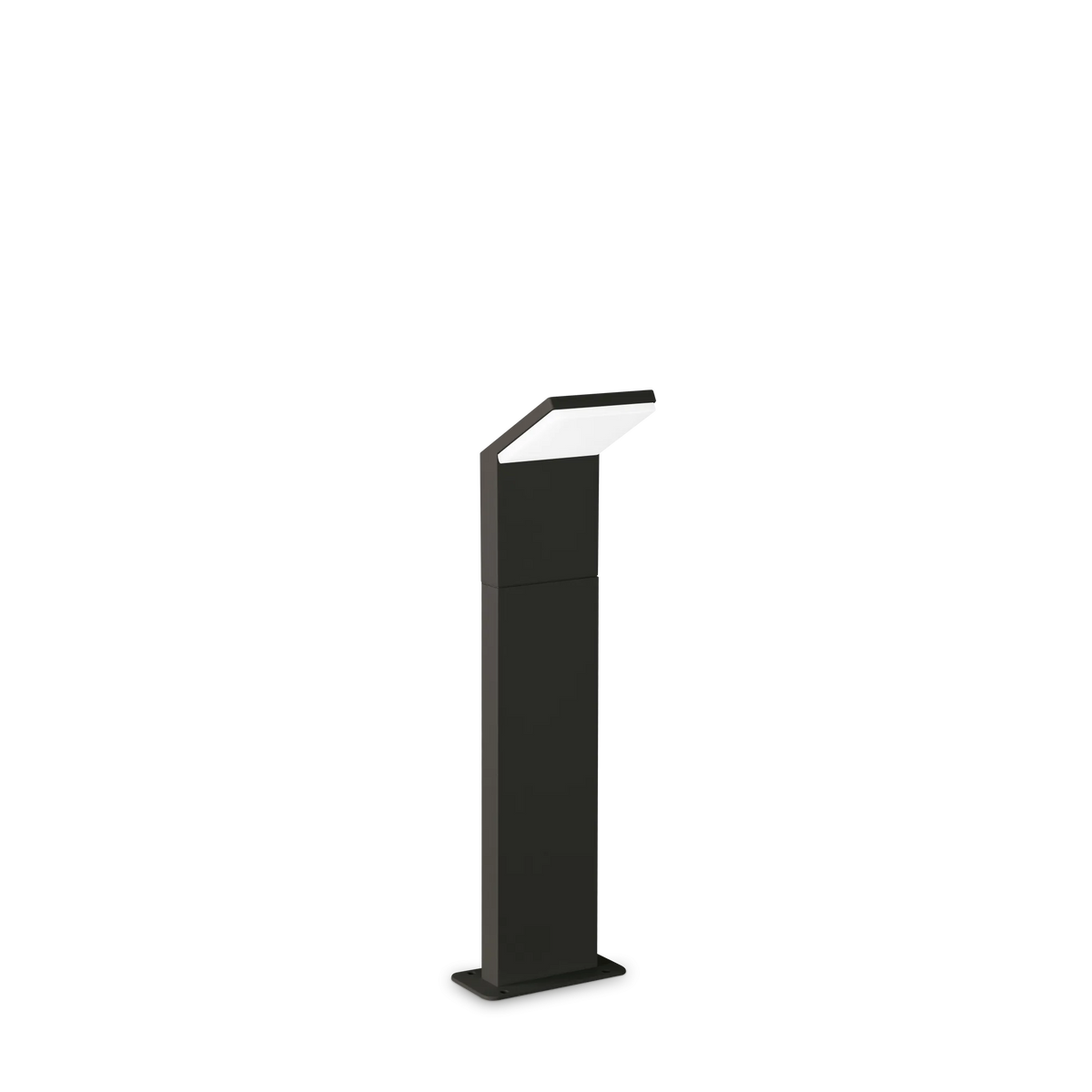Stâlp de iluminat exterior Ideal Lux Style 3000K, negru, H50 cm, 322537