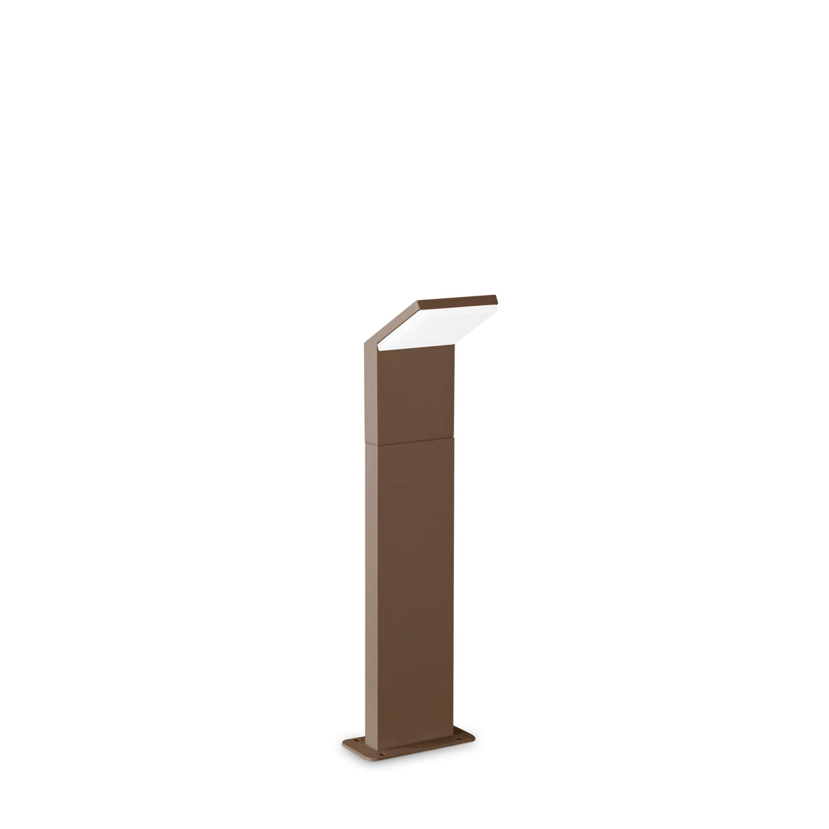 Stâlp de iluminat exterior Ideal Lux Style 4000K, cafea, H50 cm, 322568