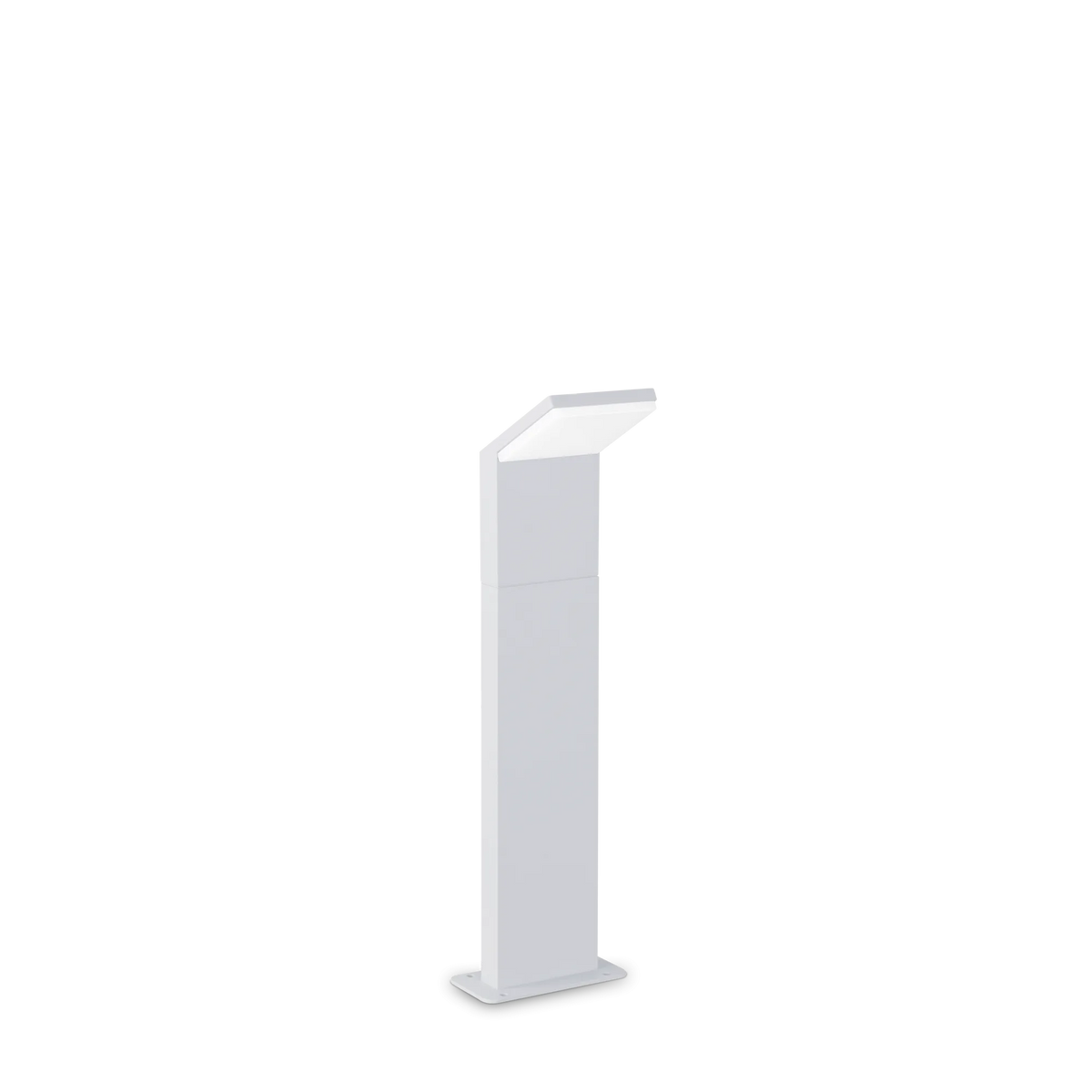 Stâlp de iluminat exterior Ideal Lux Style 3000K, alb, H50 cm, 318691