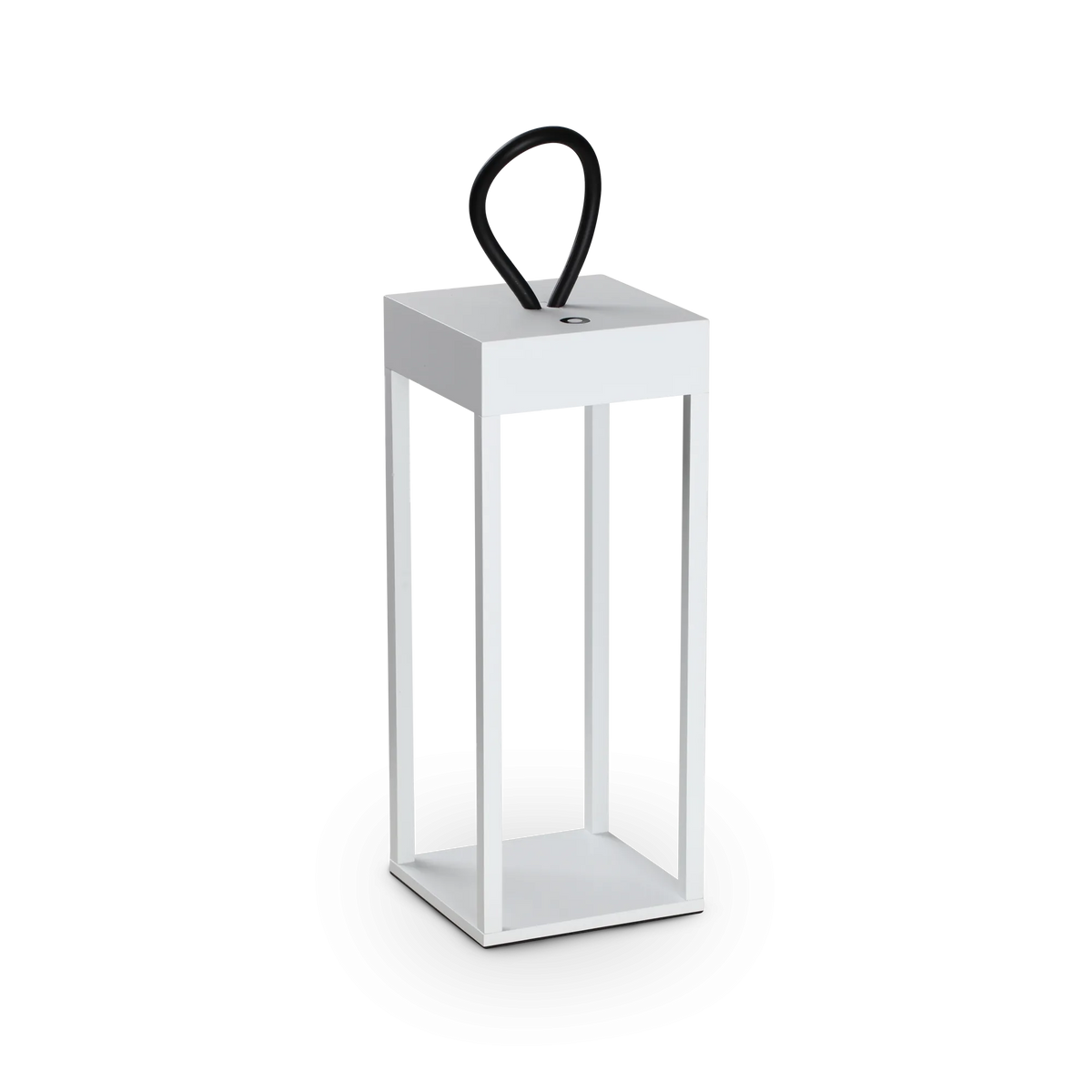Lampă de masă de exterior Ideal Lux Enya, alb, 323251