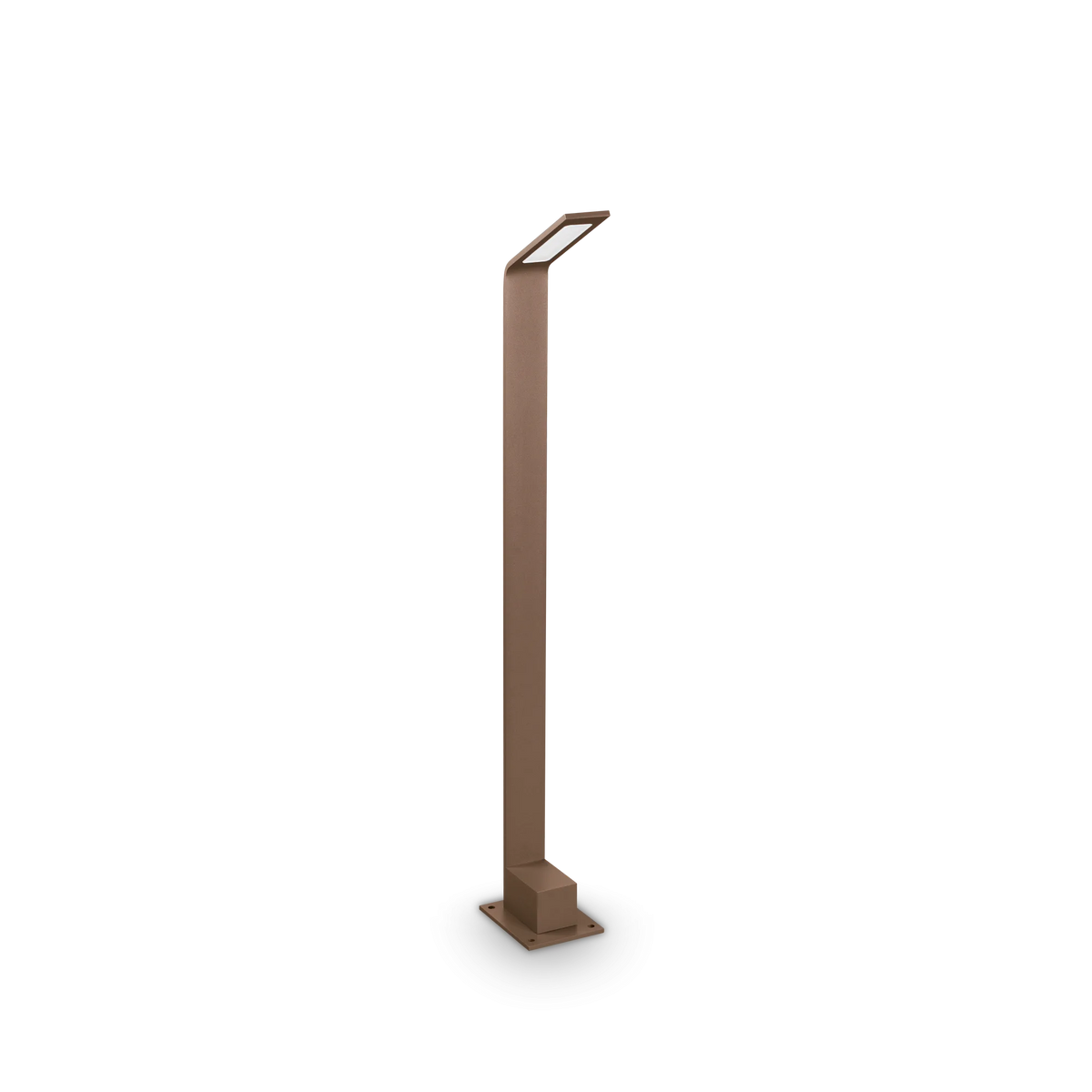 Lampă de exterior Ideal Lux Agos 4000K, cafea, H80 cm, 326740