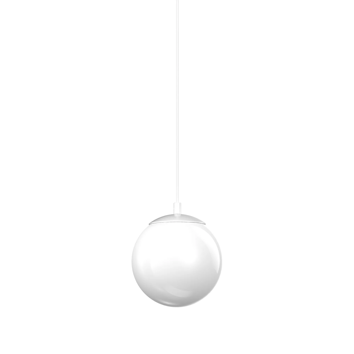 Pendul Ideal Lux Ego Pendant Ball 10W 3000K ON-OFF, alb, 327532