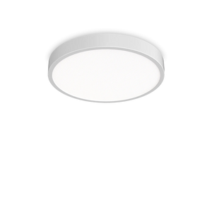 Plafonieră Ideal Lux Ray, alb, Ø60 cm, 327693