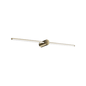 Aplică Ideal Lux Filo 3000K, alamă, Ø75 cm, 327792